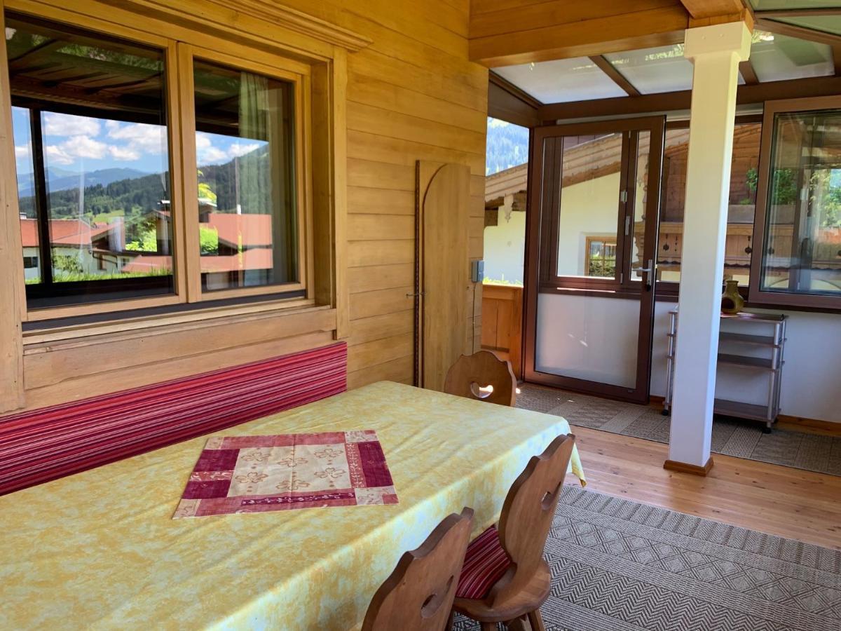 Ferienwohnung An Der Familienabfahrt 브릭센임탈 외부 사진